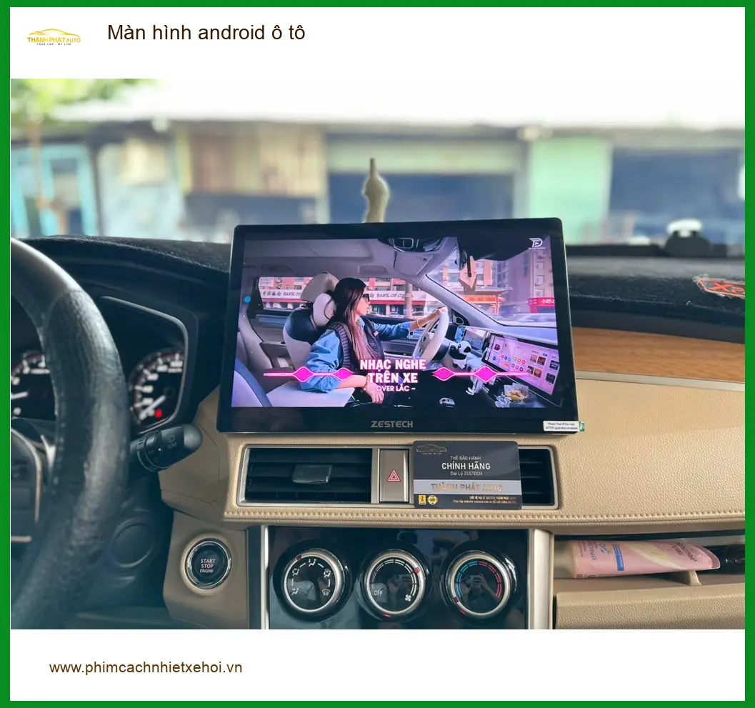 Anh Minh lắp màn hình Android ô tô cho Hyundai Accent ở Quận Phú Nhuận ảnh thực tế 5