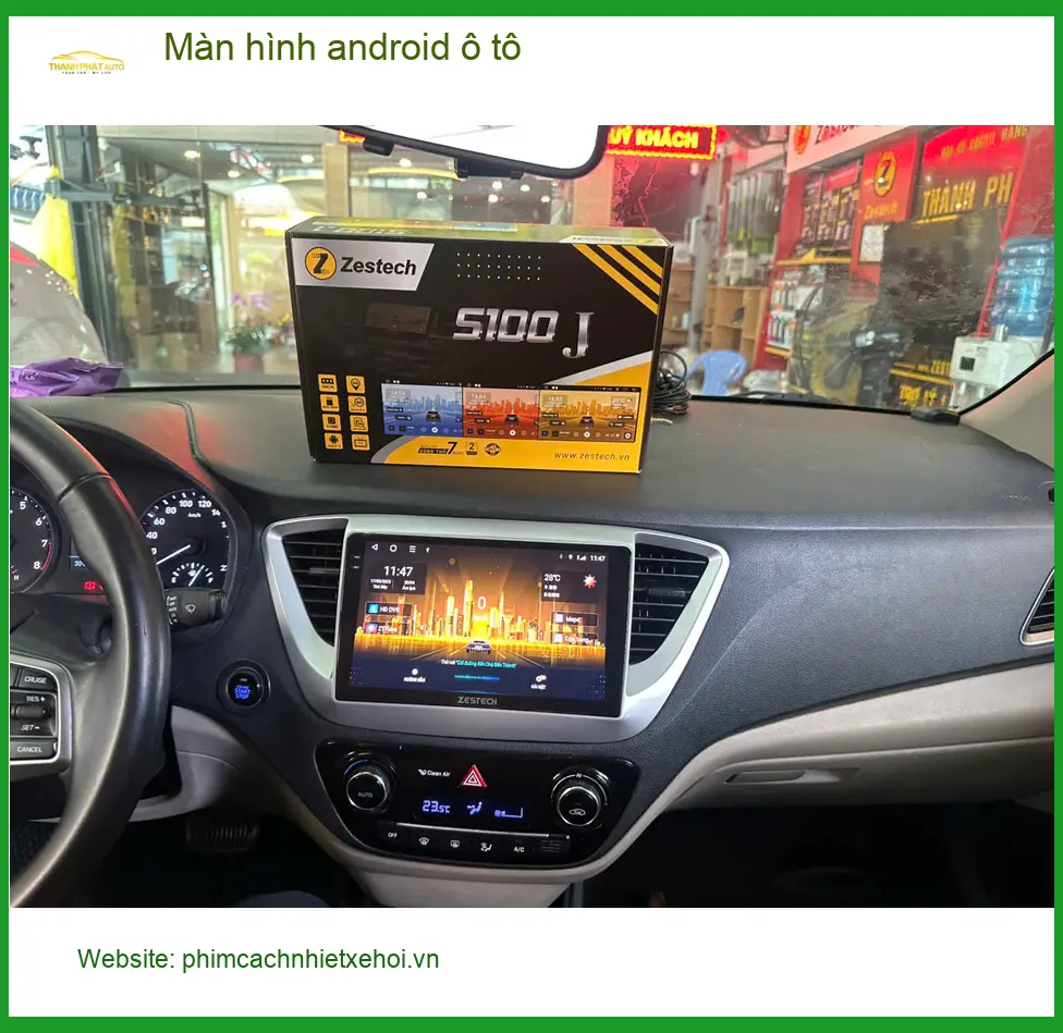 Chị Thùy lắp màn hình Android ô tô cho Kia K3 tại Quận Bình Tân ảnh thực tế 4