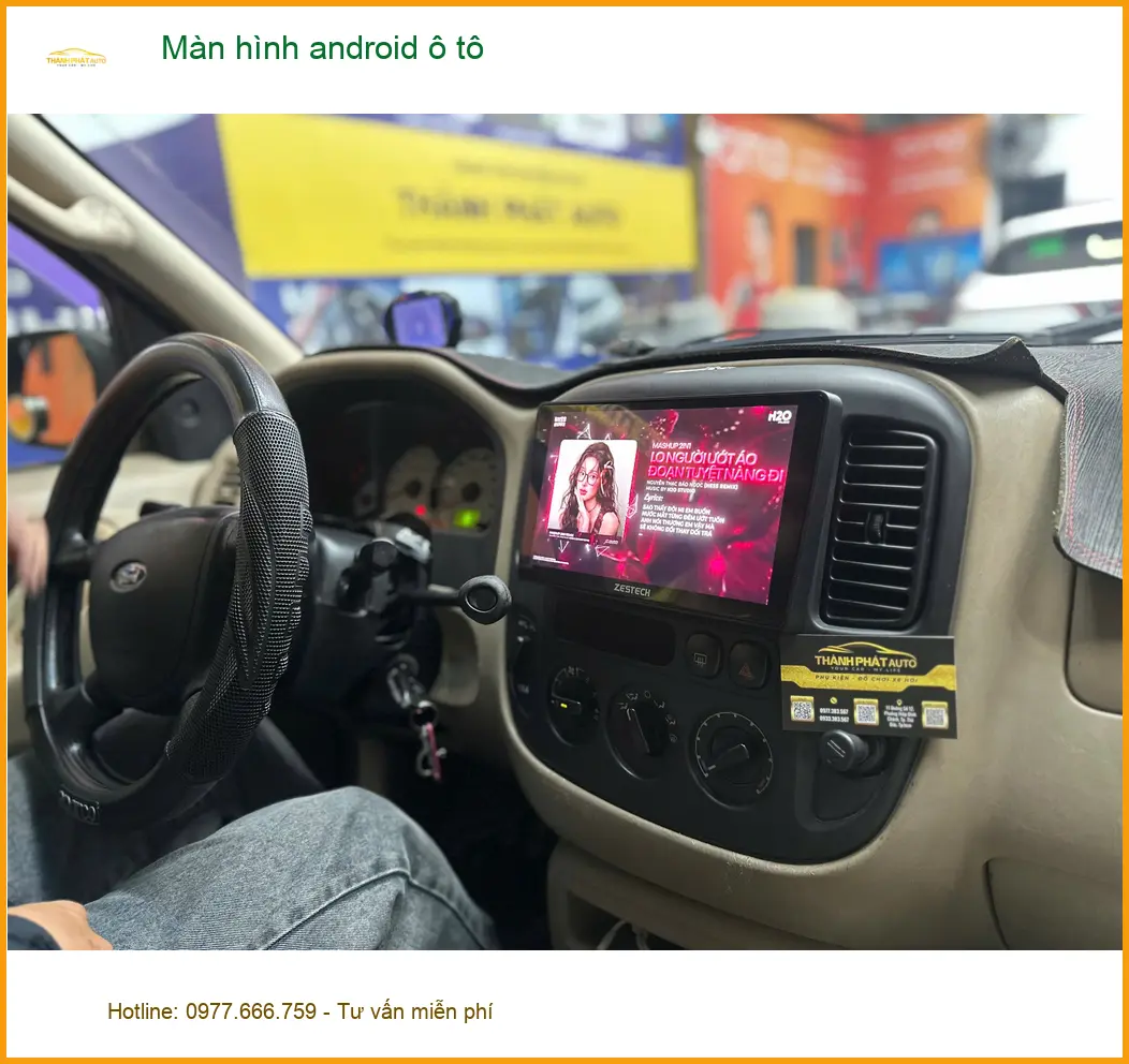 Chú Bảo lắp màn hình Android ô tô cho Kia K3 tại Quận Tân Phú nâng cấp tiện ích