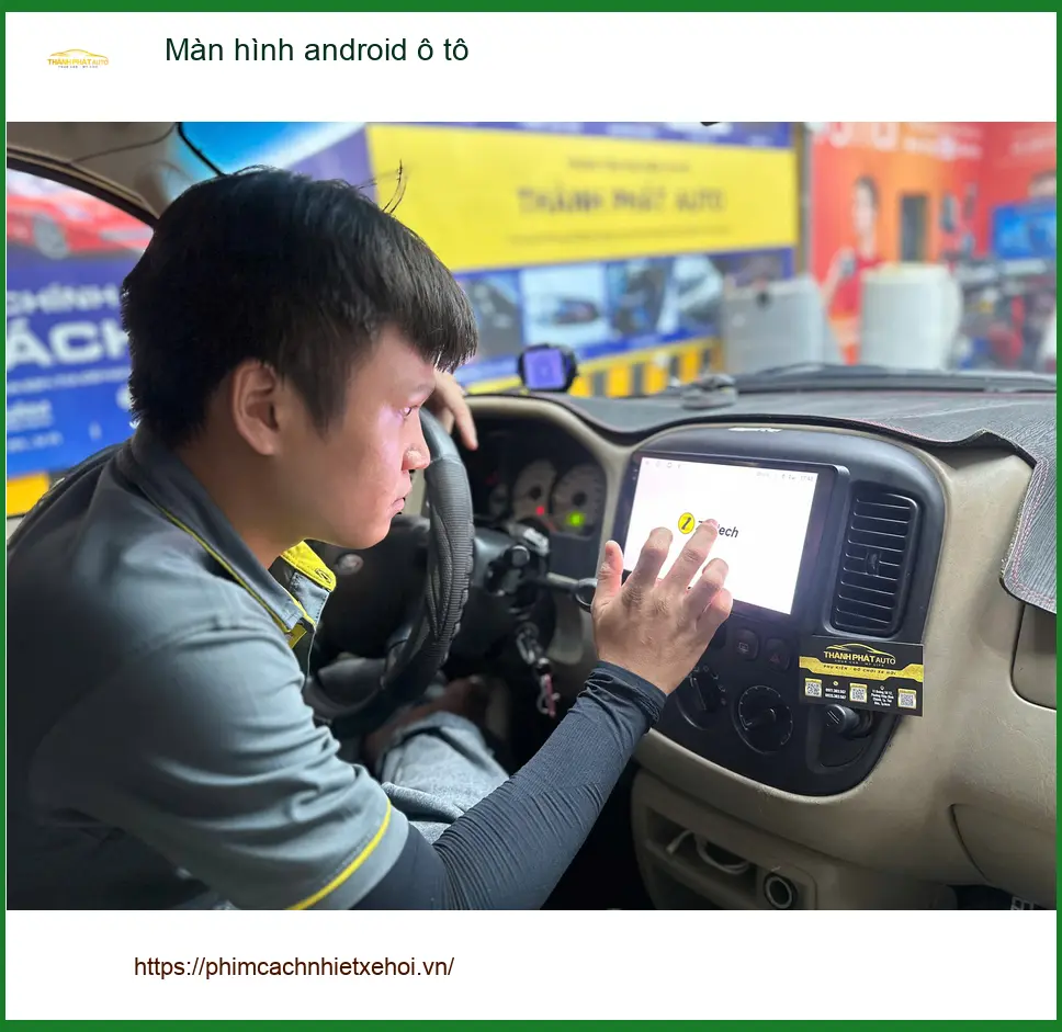 Chú Bảo lắp màn hình Android ô tô cho Kia K3 tại Quận Tân Phú nâng cấp tiện ích ảnh thực tế 4