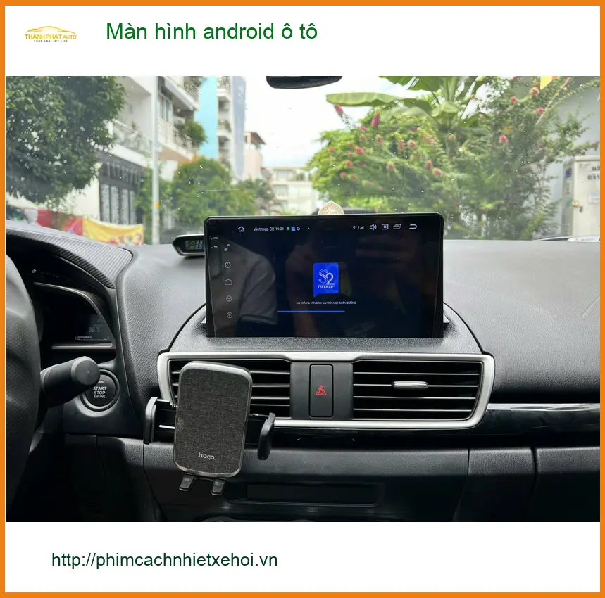 Anh Tùng nâng cấp màn hình Android ô tô cho Toyota Vios tại Quận 10 ảnh thực tế 2