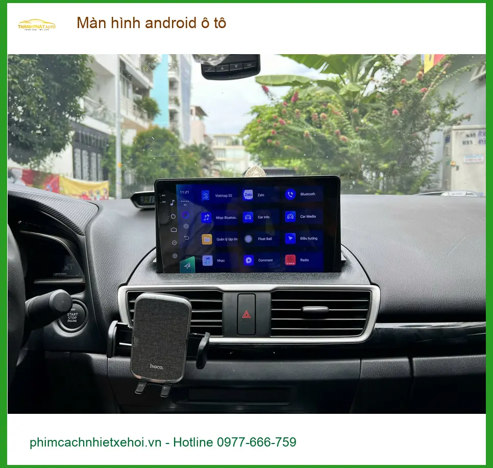 Anh Tùng nâng cấp màn hình Android ô tô cho Toyota Vios tại Quận 10 ảnh thực tế 4