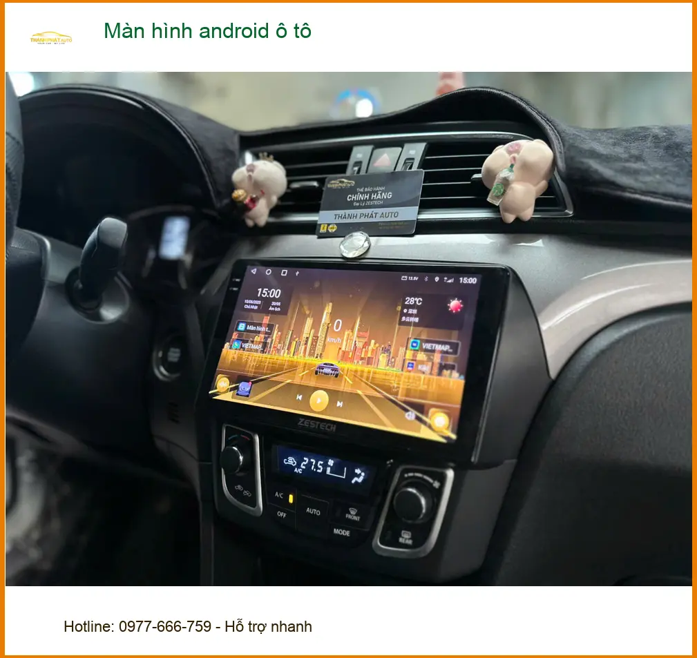 Anh Thanh lắp màn hình Android ô tô cho Kia Seltos Quận 12: xem YouTube mượt