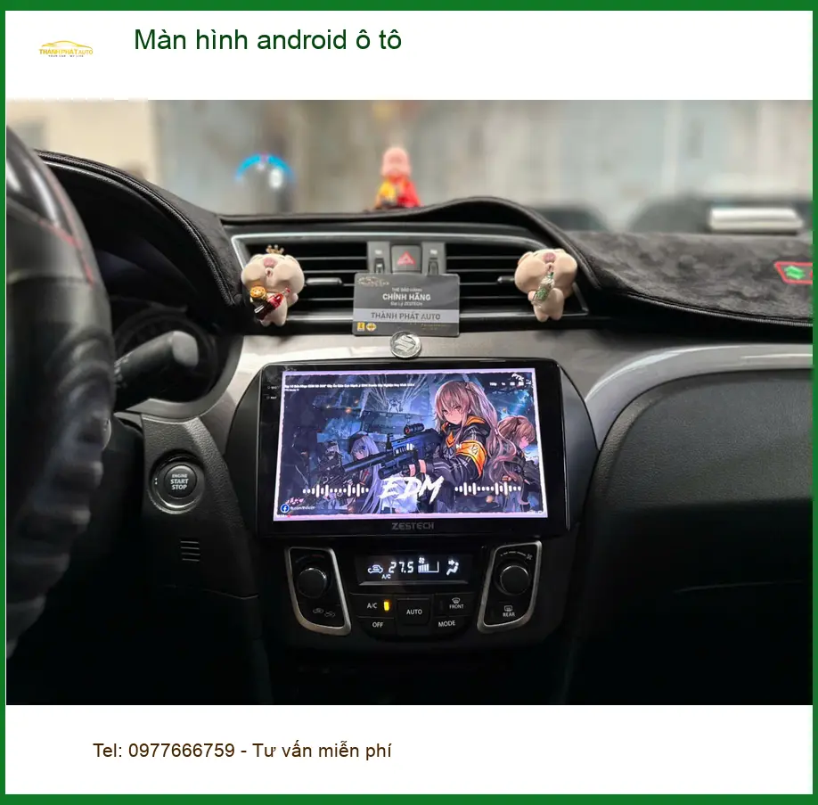 Anh Thanh lắp màn hình Android ô tô cho Kia Seltos Quận 12: xem YouTube mượt ảnh thực tế 2
