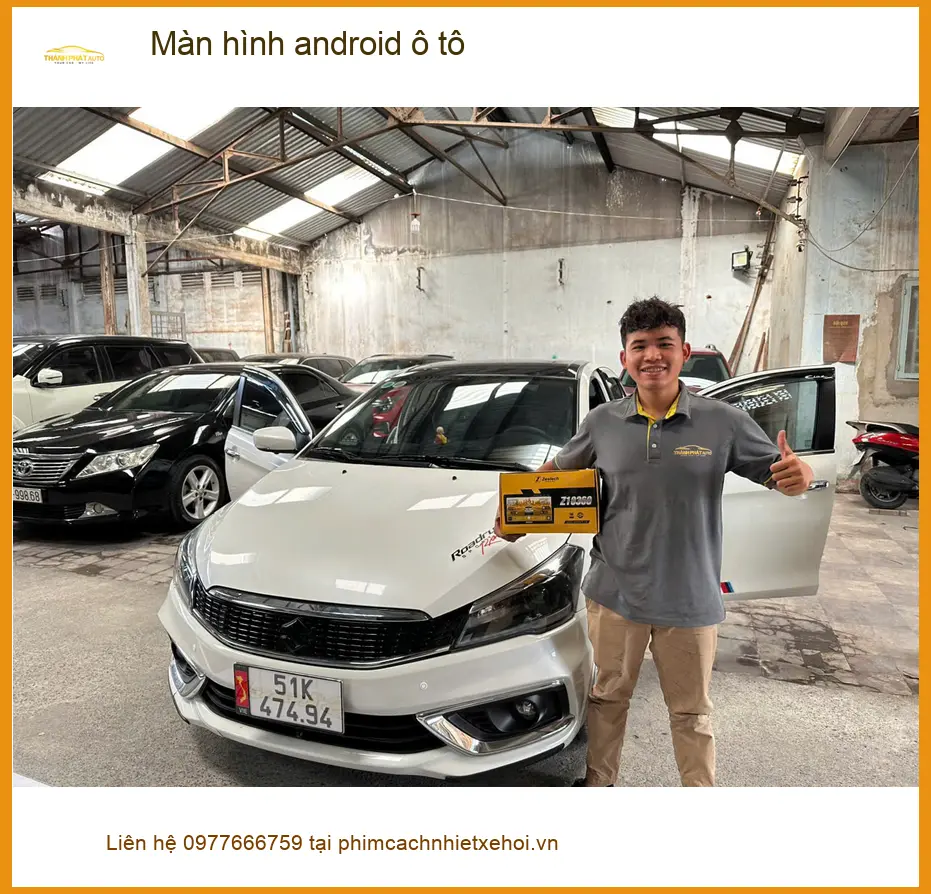 Anh Thanh lắp màn hình Android ô tô cho Kia Seltos Quận 12: xem YouTube mượt ảnh thực tế 4