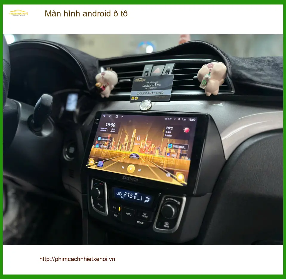 Anh Tùng nâng cấp màn hình android ô tô cho Hyundai Accent ở Thủ Đức ảnh thực tế 4