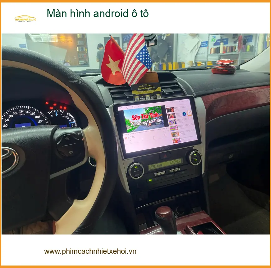 Anh Minh lắp Màn hình android ô tô cho Hyundai Accent ở Quận Thủ Đức.