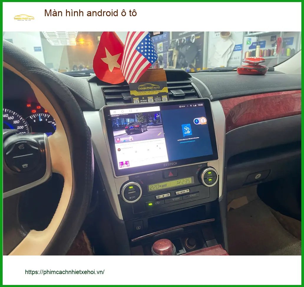 Anh Minh lắp Màn hình android ô tô cho Hyundai Accent ở Quận Thủ Đức. ảnh thực tế 2