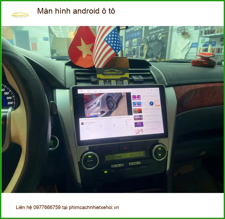 Anh Minh lắp Màn hình android ô tô cho Hyundai Accent ở Quận Thủ Đức. ảnh thực tế 4