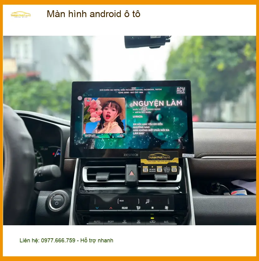 Anh Tấn lắp màn hình Android ô tô Toyota Vios tại Quận 12 tiện nghi hơn ảnh thực tế 5