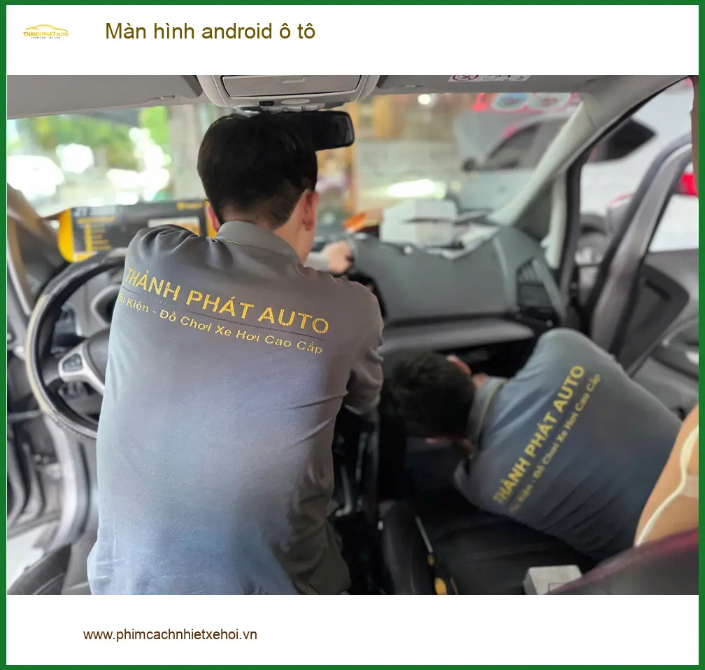 Chú Hùng nâng cấp màn hình Android cho Hyundai Accent tại Quận 8 ảnh thực tế 3