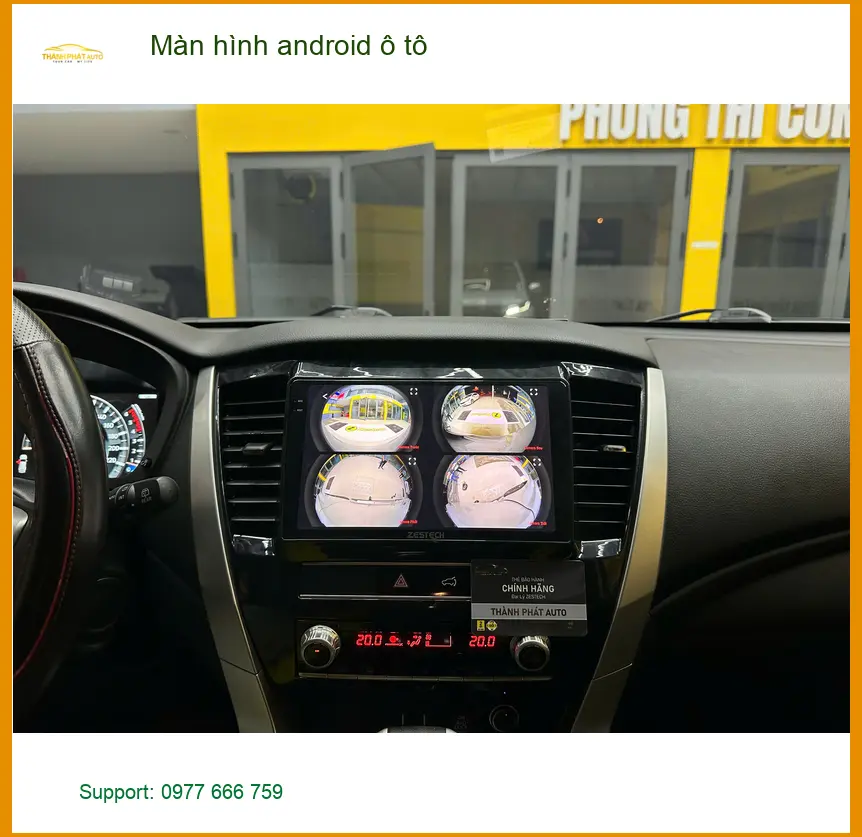 Cô Thuỷ lắp màn hình Android ô tô cho Hyundai Creta tại Quận 8 để xem bản đồ tiện hơn
