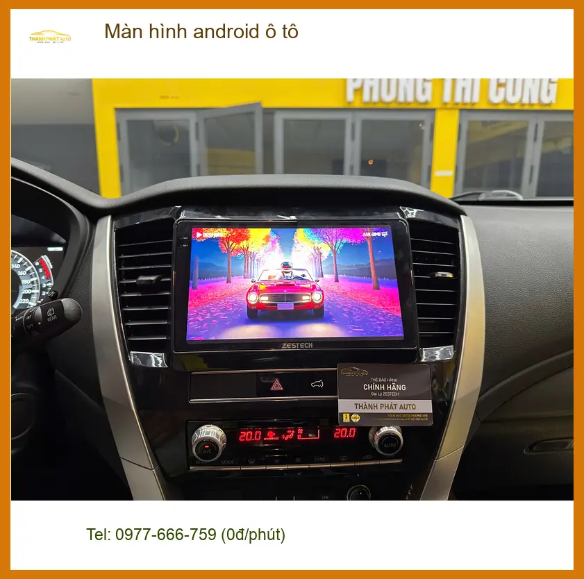 Cô Thảo lắp màn hình android ô tô cho Honda CRV tại Quận 5 muốn giải trí cao cấp ảnh thực tế 2