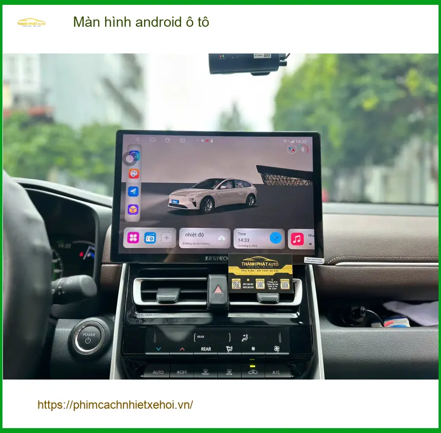 Anh Kiên lắp màn hình android ô tô cho Mitsubishi Outlander tại Quận 8 ảnh thực tế 3