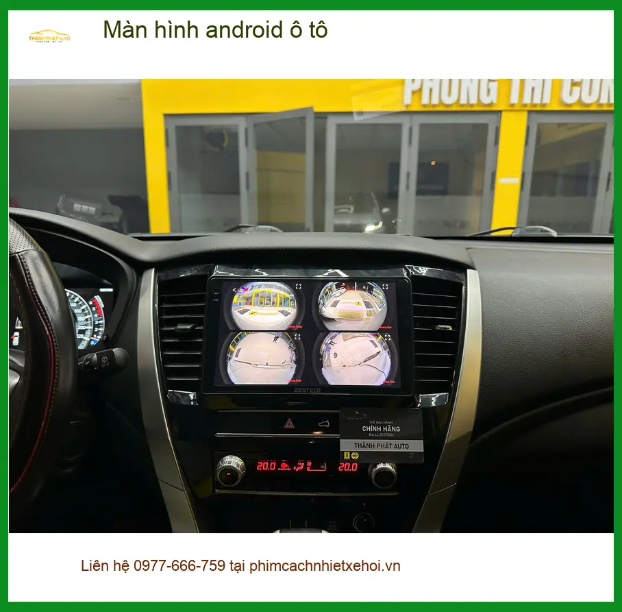 Cô Thảo lắp màn hình android ô tô cho Honda CRV tại Quận 5 muốn giải trí cao cấp ảnh thực tế 3