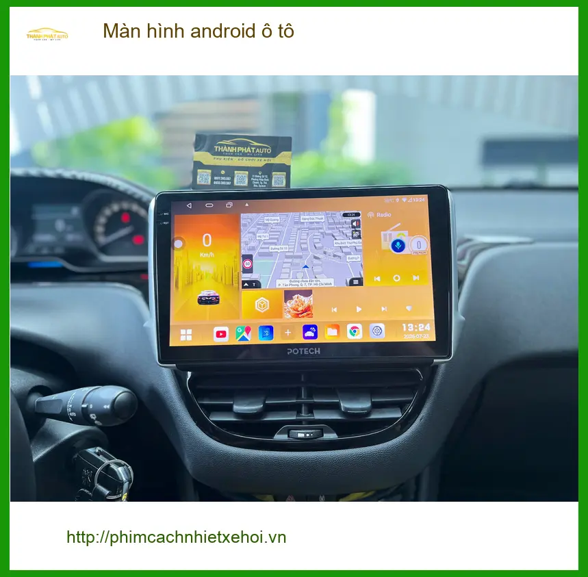 Anh Khải nâng cấp màn hình Android ô tô cho Mitsubishi Outlander ở Quận 9 ảnh thực tế 2