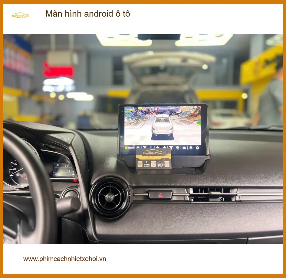 Anh Thành lắp màn hình Android ô tô cho Hyundai Accent tại Quận 9 để nâng tầm trải nghiệm lái