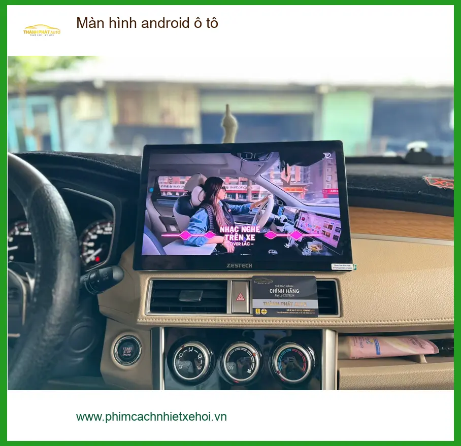 Anh Quốc lắp màn hình Android ô tô Hyundai Accent tại Củ Chi, màn cũ chậm