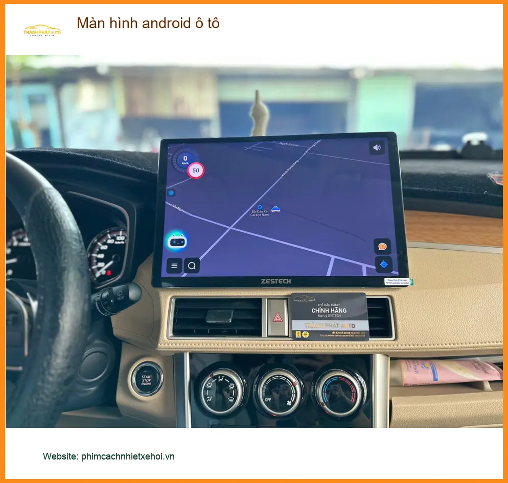 Anh Quốc lắp màn hình Android ô tô Hyundai Accent tại Củ Chi, màn cũ chậm ảnh thực tế 4
