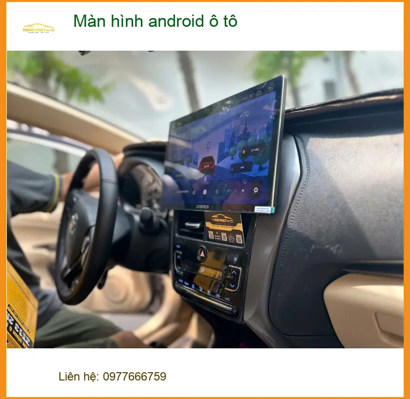 Anh Quang lắp màn hình android ô tô cho Hyundai Creta tại Quận 11.