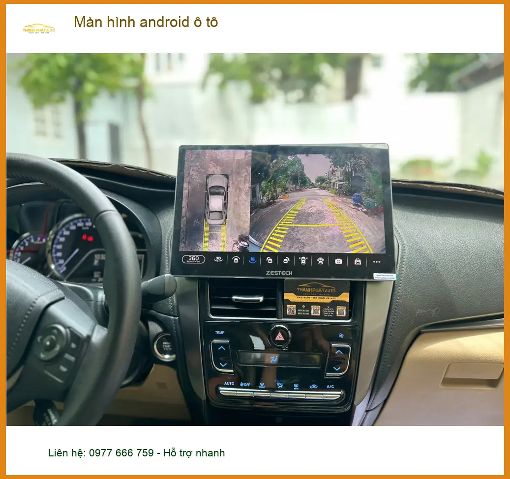 Anh Quang lắp màn hình android ô tô cho Hyundai Creta tại Quận 11. ảnh thực tế 3