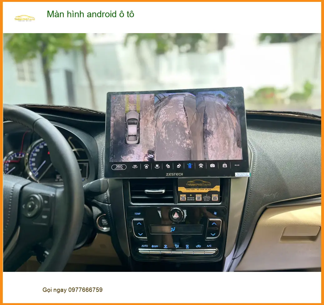 Anh Quang lắp màn hình android ô tô cho Hyundai Creta tại Quận 11. ảnh thực tế 4