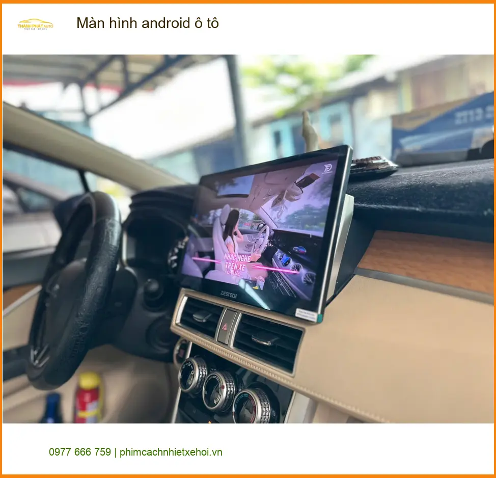 Anh Trọng lắp màn hình Android ô tô cho Hyundai Creta tại Hóc Môn ảnh thực tế 2