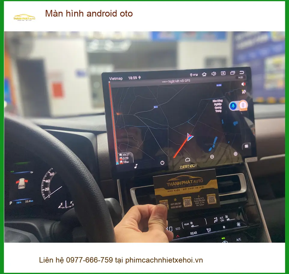 Anh Đạt lắp Màn hình Android Suzuki XL7 Quận 9 để có bản đồ tiện lợi ảnh thực tế 2