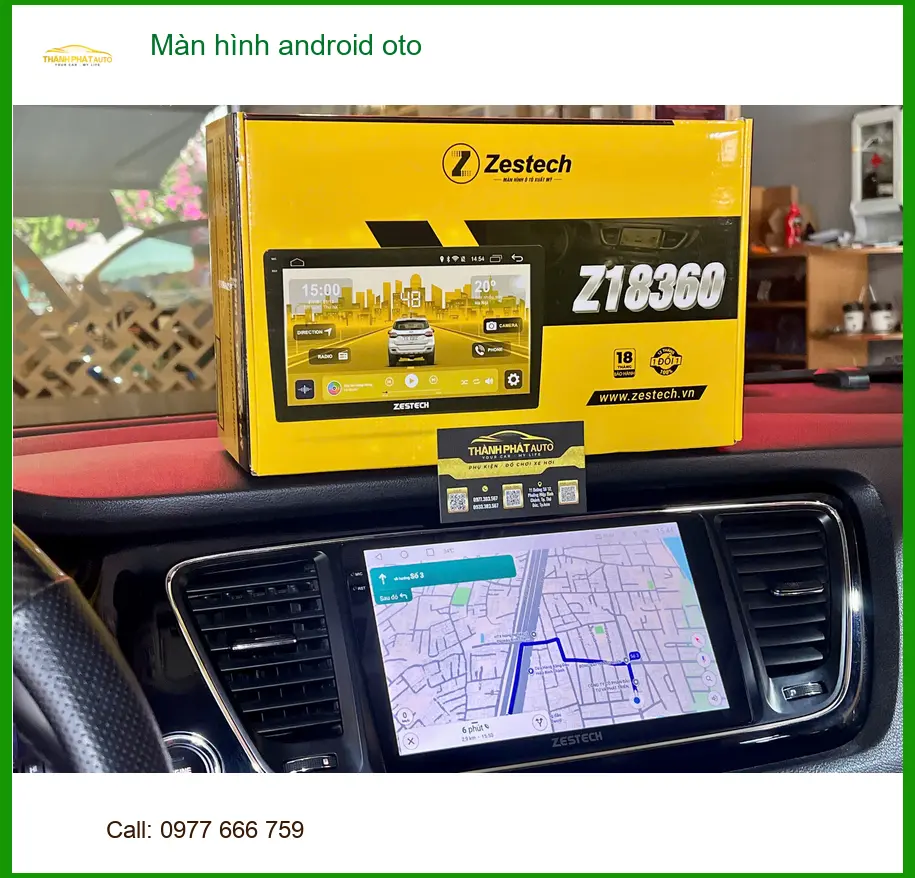 Chú Dũng lắp màn hình android oto cho Kia K3 ở Quận 9 xem Youtube, dẫn đường