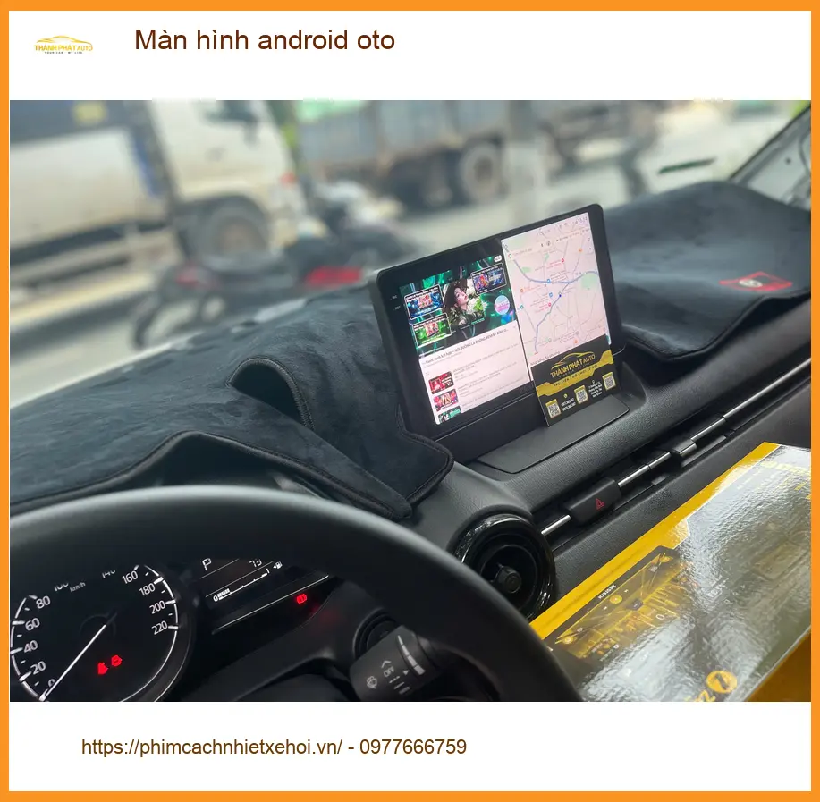 Anh Khải nâng cấp màn hình Android ô tô Kia K3 tại Quận 1 tiện lợi