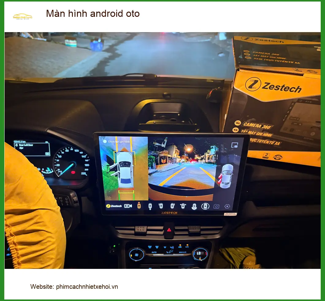 Anh Khải lắp màn hình android ô tô cho Hyundai Accent tại Quận Tân Bình ảnh thực tế 4