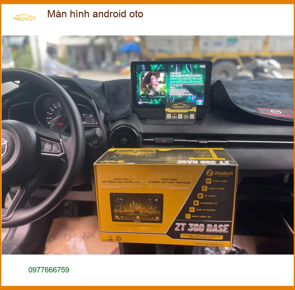 Chị Kiều lắp màn hình Android ô tô Hyundai Accent Quận Thủ Đức sau khi màn hình cũ bị đơ liên tục ảnh thực tế 3