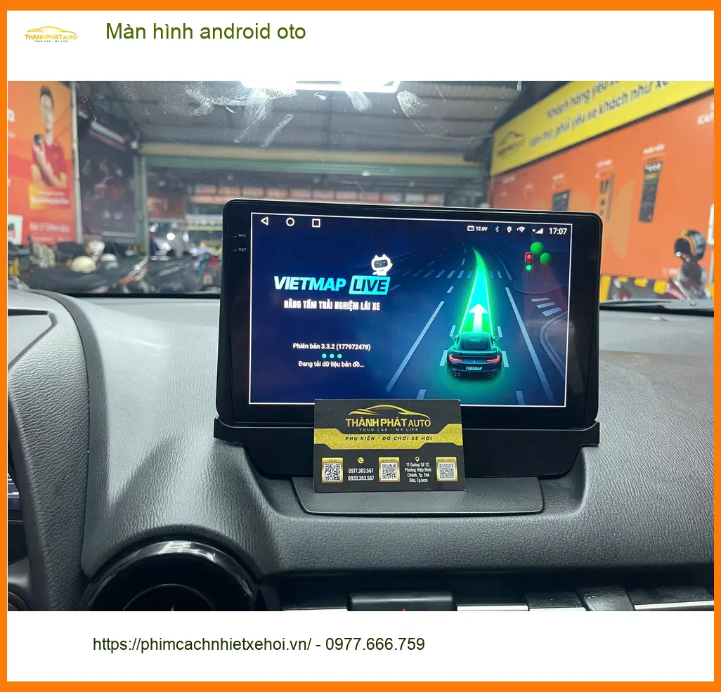 Anh Đạt nâng cấp màn hình android ô tô Kia K3 tại Quận 11 để giải trí ảnh thực tế 4
