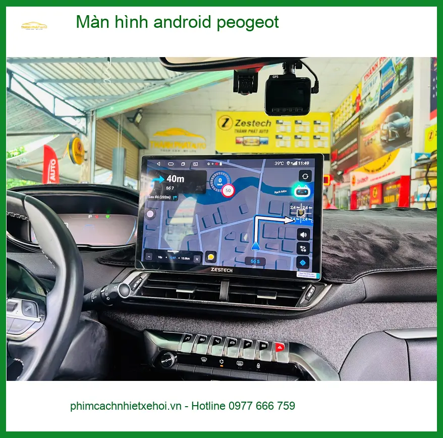 Anh Kiên lắp màn hình Android Peugeot 3008 tại Quận 12 để nâng tầm trải nghiệm ảnh thực tế 3