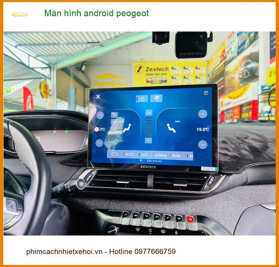 Anh Tùng lắp màn hình Android Peugeot 5008 tại Cần Giờ tìm địa điểm uy tín ảnh thực tế 5