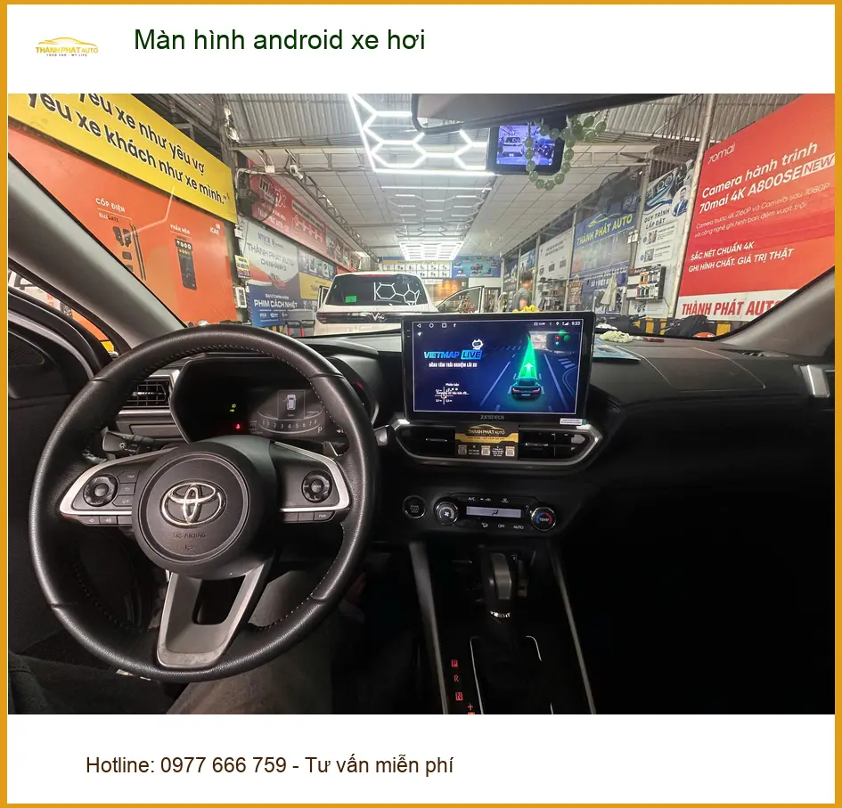 Chị Thảo nâng cấp màn hình Android xe hơi cho Mazda CX-5 tại Quận Thủ Đức