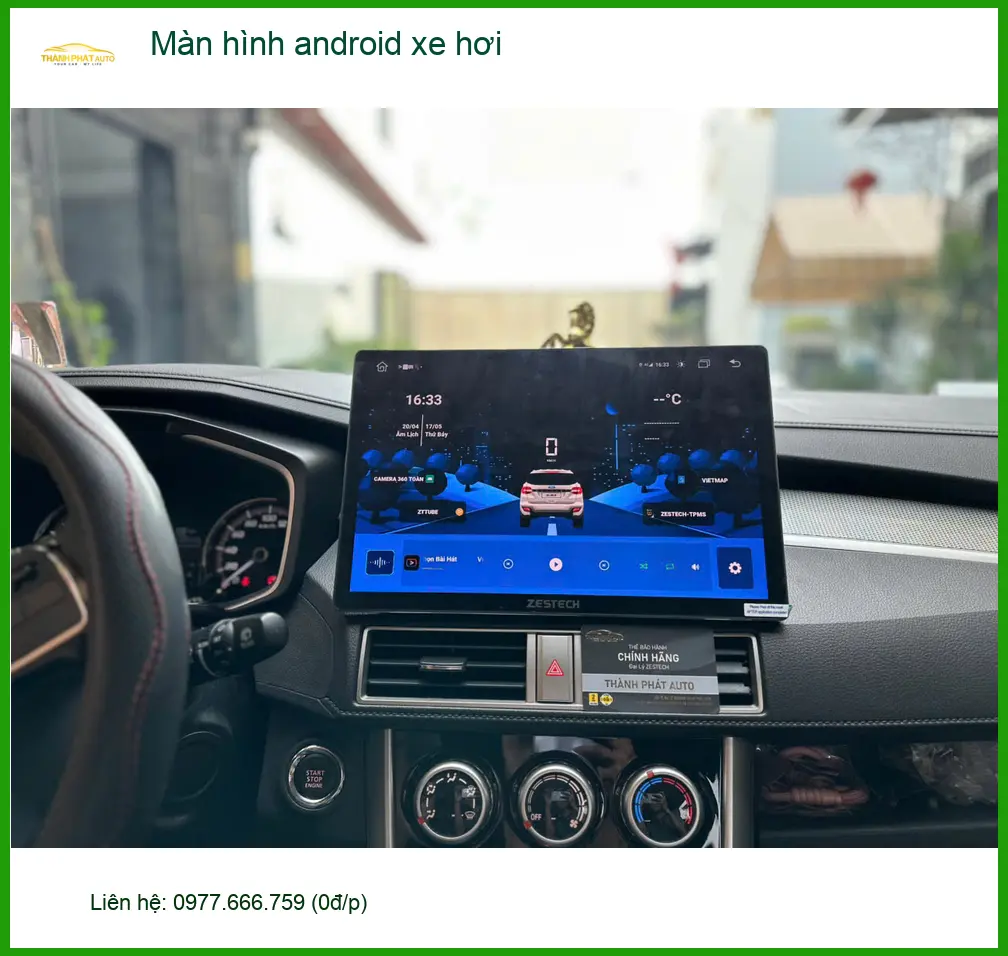 Anh Thắng nâng cấp màn hình Android xe hơi Kia Sorento tại Hóc Môn ảnh thực tế 2