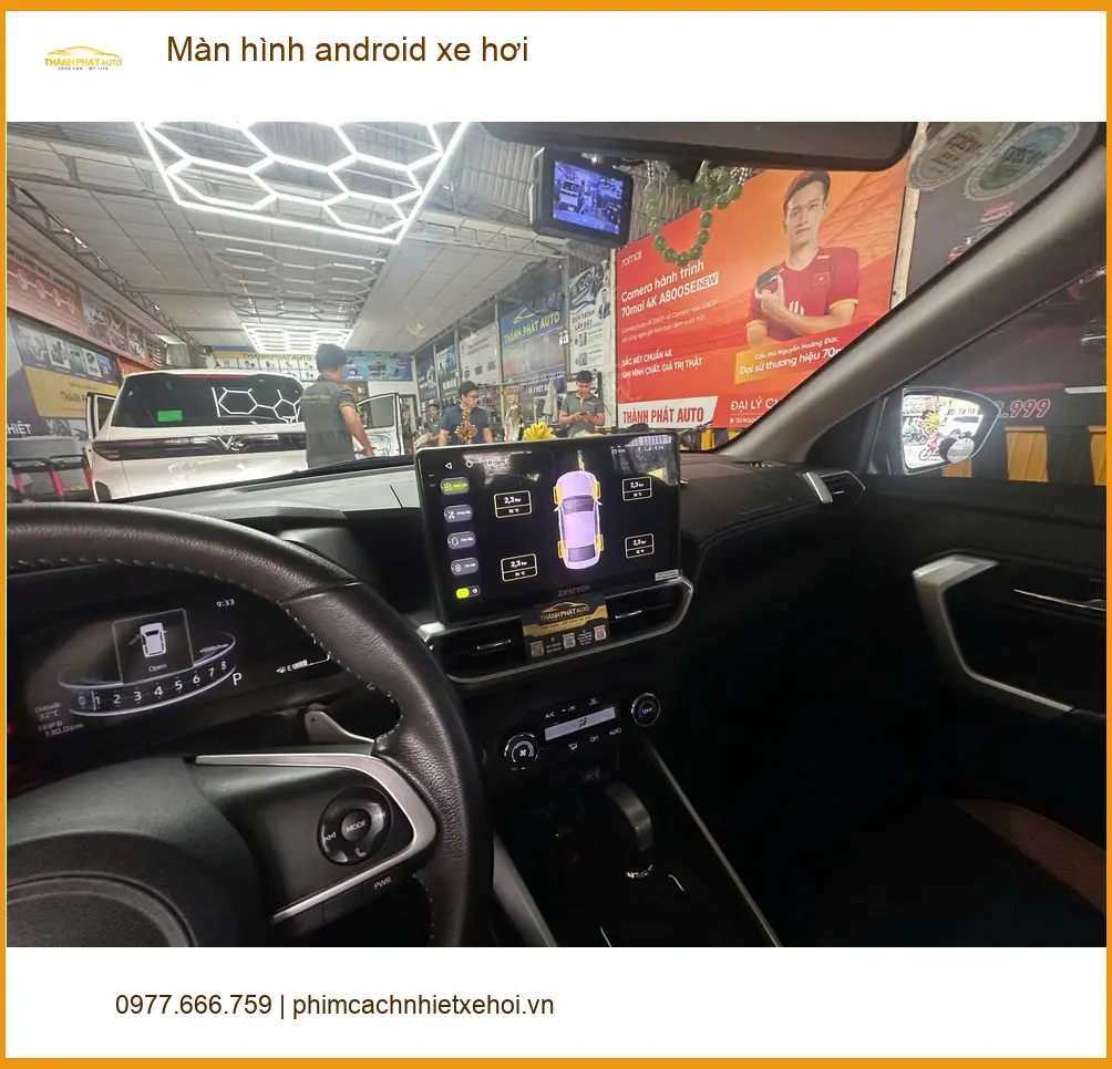 Chị Thảo nâng cấp màn hình Android xe hơi cho Mazda CX-5 tại Quận Thủ Đức ảnh thực tế 3