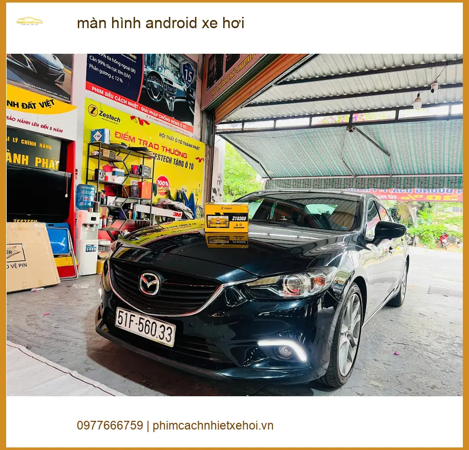 Anh Quang nâng cấp màn hình Android xe hơi Suzuki Swift ở Quận 12