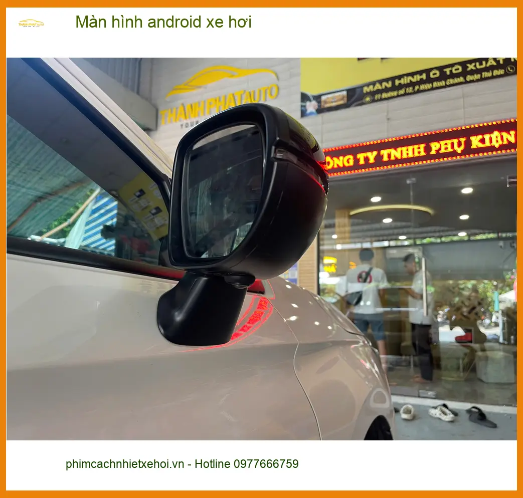 Anh Tân nâng cấp màn hình Android xe hơi cho Hyundai Accent ở Quận 2