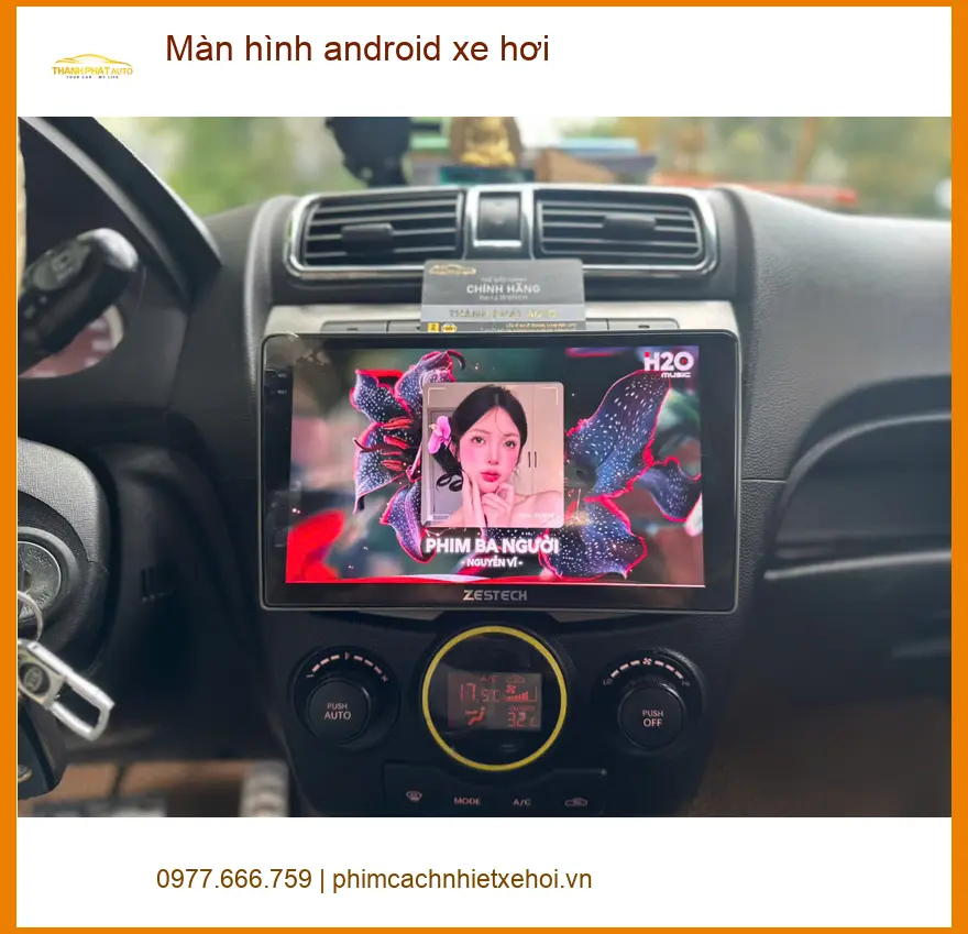 Anh Khang lắp màn hình Android xe hơi Ford Everest tại Quận 7 uy tín