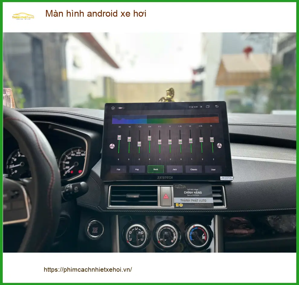 Anh Nhật nâng cấp màn hình android xe hơi Honda CRV tại Quận 10 để trải nghiệm giải trí ảnh thực tế 3