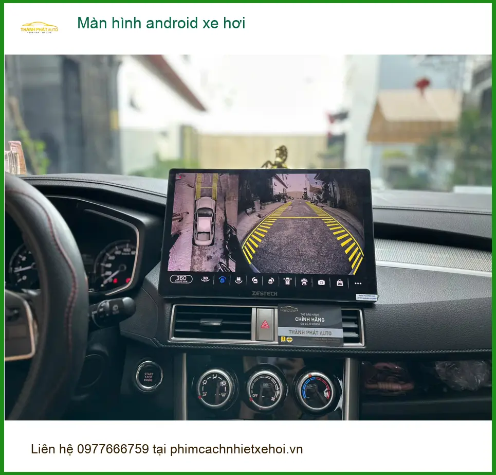 Anh Nhật nâng cấp màn hình android xe hơi Honda CRV tại Quận 10 để trải nghiệm giải trí ảnh thực tế 4