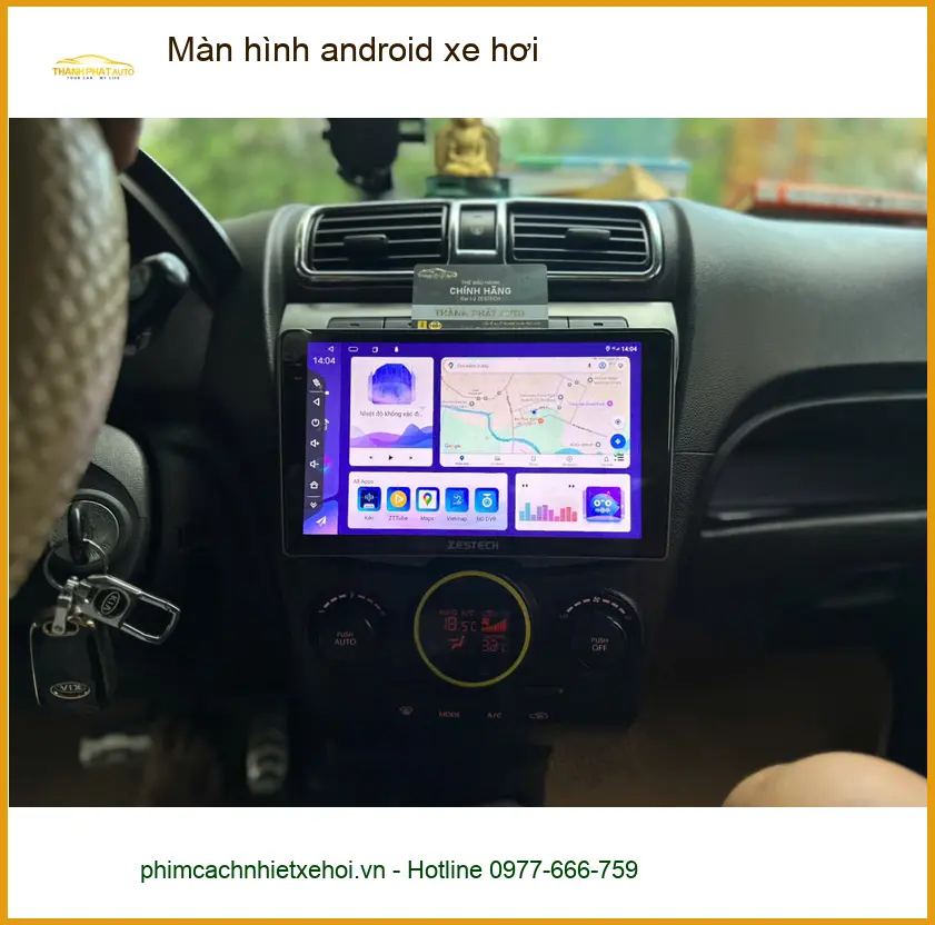 Anh Khang lắp màn hình Android xe hơi Ford Everest tại Quận 7 uy tín ảnh thực tế 4