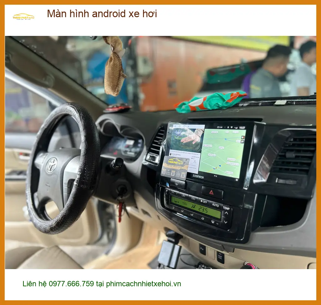 Anh Khang nâng cấp màn hình Android xe hơi cho Hyundai Creta tại Hóc Môn