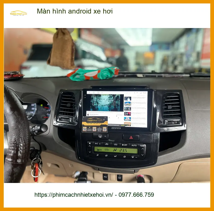 Anh Khang nâng cấp màn hình Android xe hơi cho Hyundai Creta tại Hóc Môn ảnh thực tế 4
