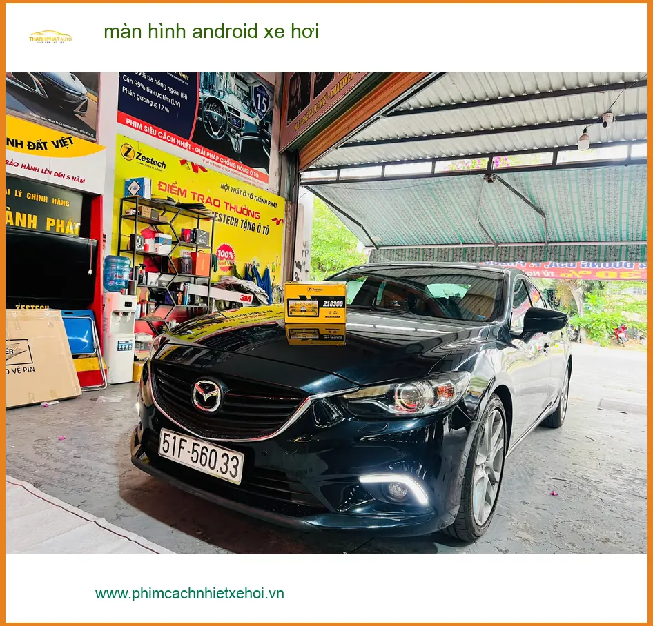 Anh Khải lắp màn hình Android xe hơi cho Honda CRV tại Quận 9 vì màn zin thiếu tính năng ảnh thực tế 3