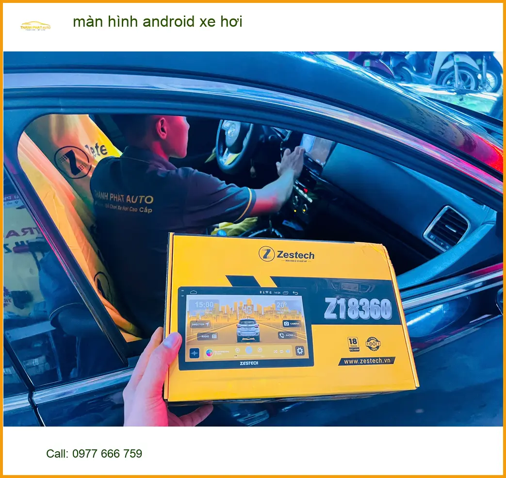 Anh Khải lắp màn hình Android xe hơi cho Honda CRV tại Quận 9 vì màn zin thiếu tính năng ảnh thực tế 4