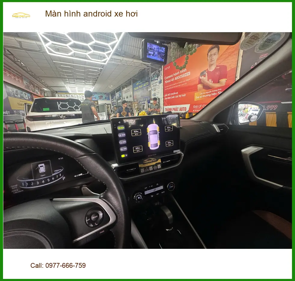 Chú Phúc lắp màn hình Android xe hơi cho Kia Cerato tại Quận 12