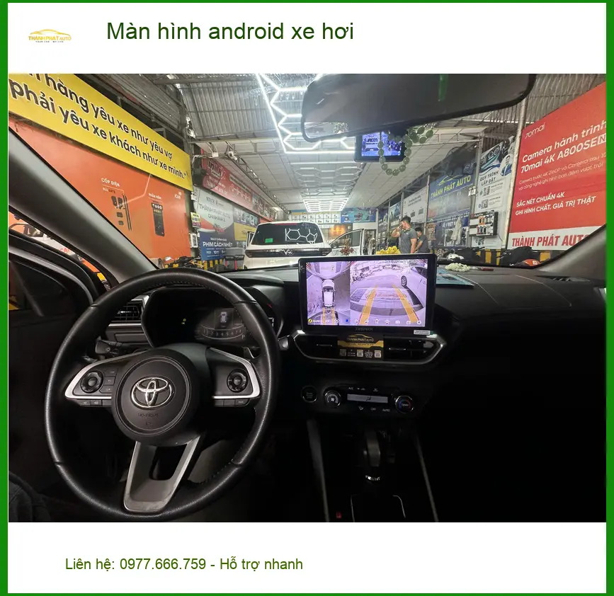 Chú Phúc lắp màn hình Android xe hơi cho Kia Cerato tại Quận 12 ảnh thực tế 2